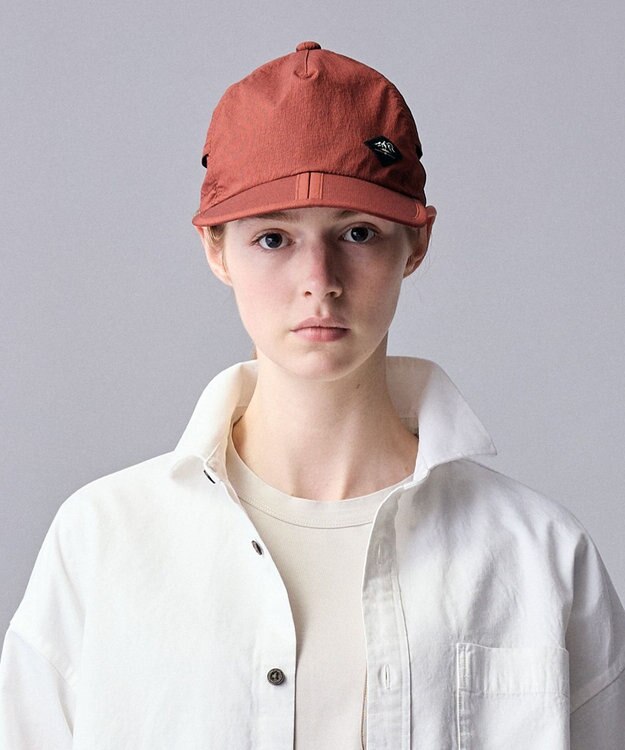 JOSEPH ABBOUD MOUNTAIN 【軽量・パッカブル】ハイパワードライリップキャップ オレンジ系