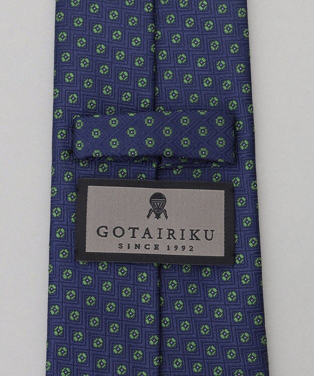 GOTAIRIKU GOTAIRIKU別注【MANTERO/マンテロ】ネクタイ_小紋柄 グリーン系8