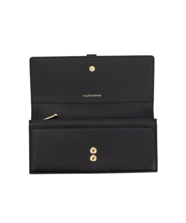 CLATHAS デフィ かぶせ長財布 ブラック