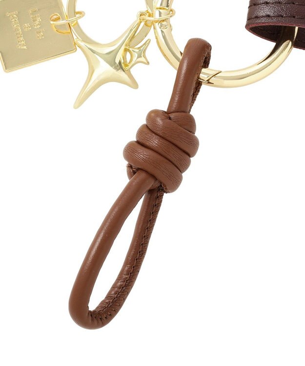 Green Parks ＫＥＹモチーフチャーム Brown