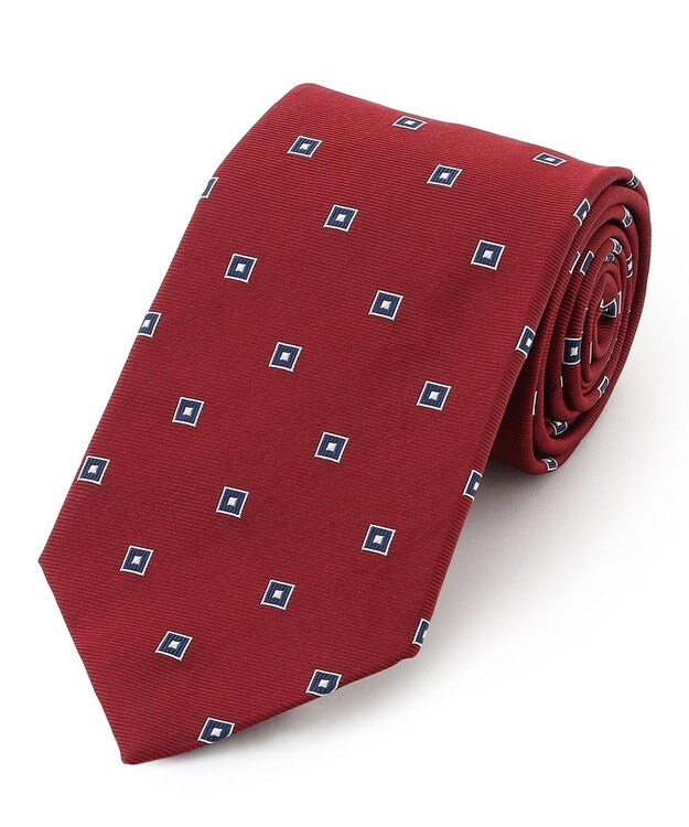 J.PRESS MEN 【フレッシャーズにもおすすめ】小紋柄 ネクタイ ワイン系7