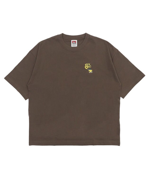 WEGO 【ユニセックス着用ITEM/SMLサイズ展開】別注BENDAVISワンポイントT（SS） ブラウン