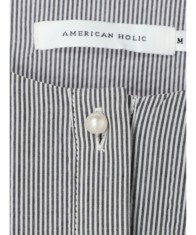 AMERICAN HOLIC サッカーワントーンティアードチュニック Off White