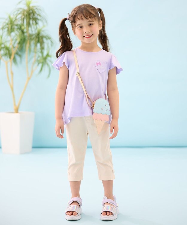 ANY KIDS ひんやりクール パンツ エクリュ