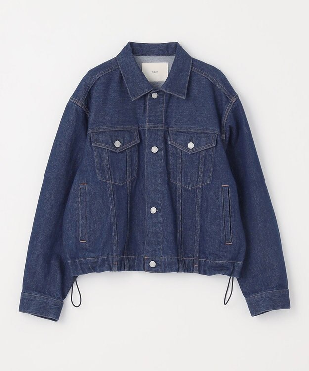 NAVE 【Nave　セットアップ可/洗える】14ozデニム ブルゾン ワンウォッシュ系