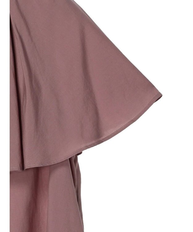 Green Parks ビックカラーナローブラウス Pink