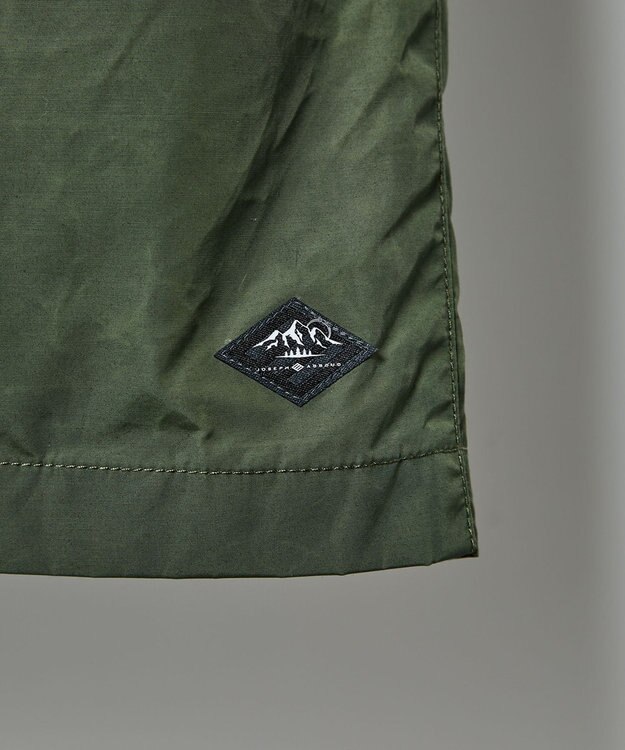 JOSEPH ABBOUD MOUNTAIN 【軽量・テ―ム・ヤルビーコラボ】プリント ワックスクロス ベスト カーキ系