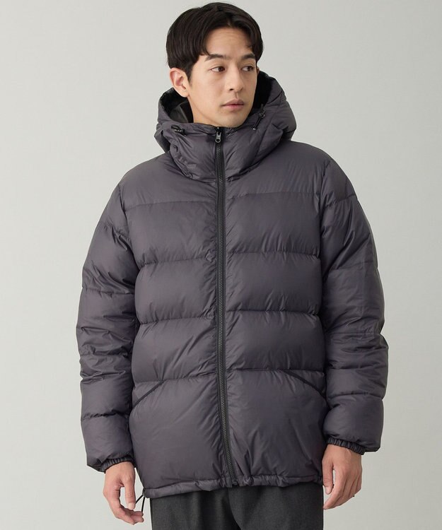 UNFILO MENS 【OCEANS YouTube 掲載】TAION×UNFILO リバーシブルフードダウン ブラック×チャコール