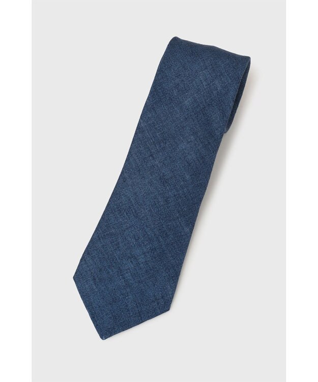 DAKS VBCリネンウールサージ 3フォールドタイ ラベンダー