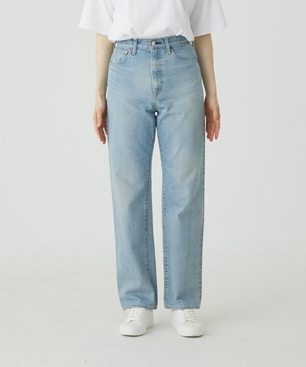 caqu modern classic テーパードデニムパンツ USEDWASH 7years