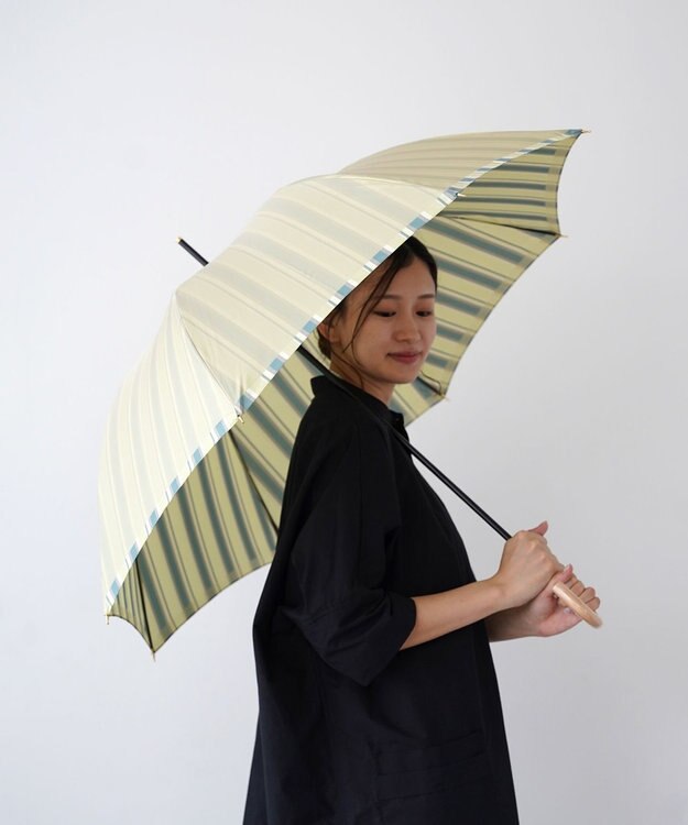 槇田商店 Riff  ピスタチオグリーン 長傘 モスグリーン