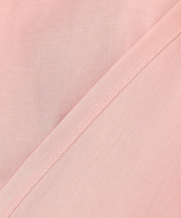 BEIGE， CERUSSITE / フォルムタック ドレープTシャツ Pink