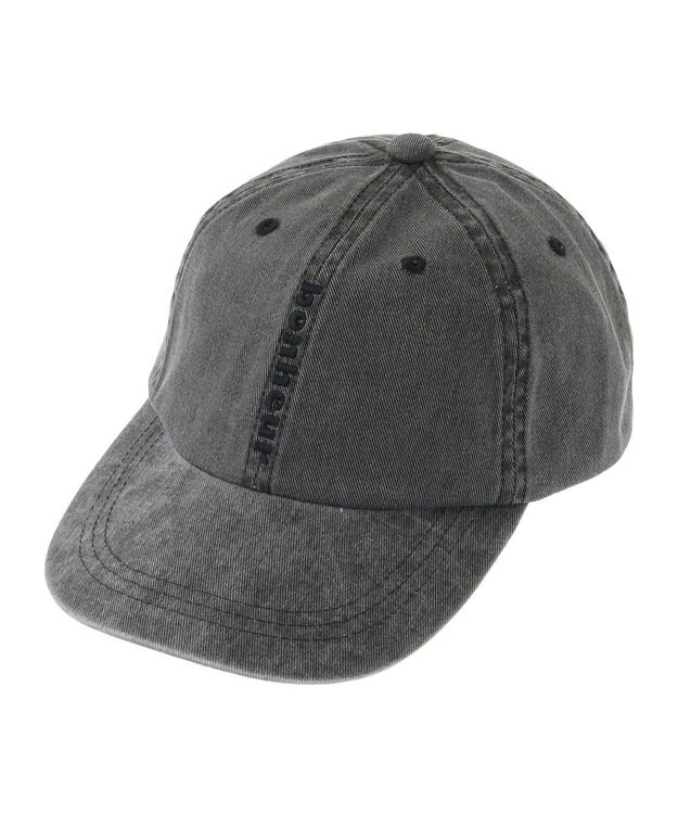 Green Parks ｅｖｅｒｙ　ｗａｌｋ．カラーデニムロゴキャップ Black