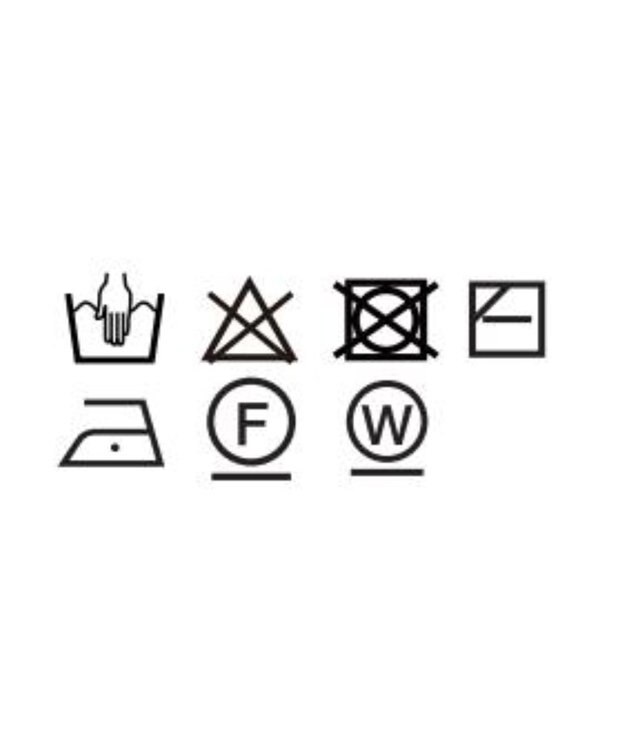 WEGO ハーフジップショートニットプルオーバー 柄2