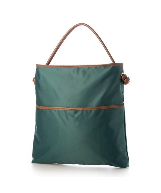 UNBILLION ペルケ perche / 1本手結びナイロントートバッグ グリーン