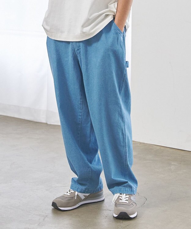 J.PRESS YORK STREET 【UNISEX】UNIVERSAL OVERALL × YORK STREET ペインターパンツ ダルブルー系