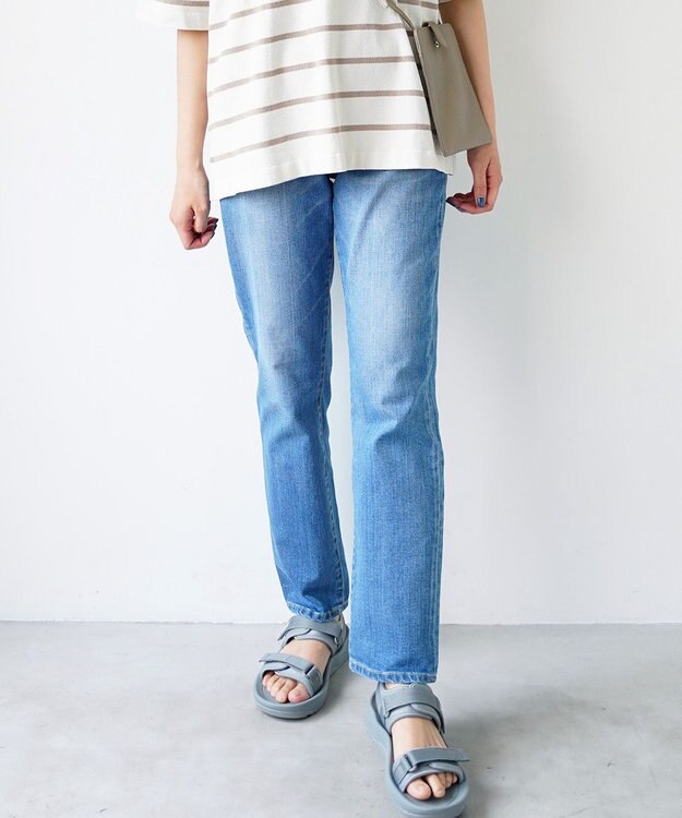 caqu Slim boy`s 程よいフィット感のボーイフィットデニム 3years