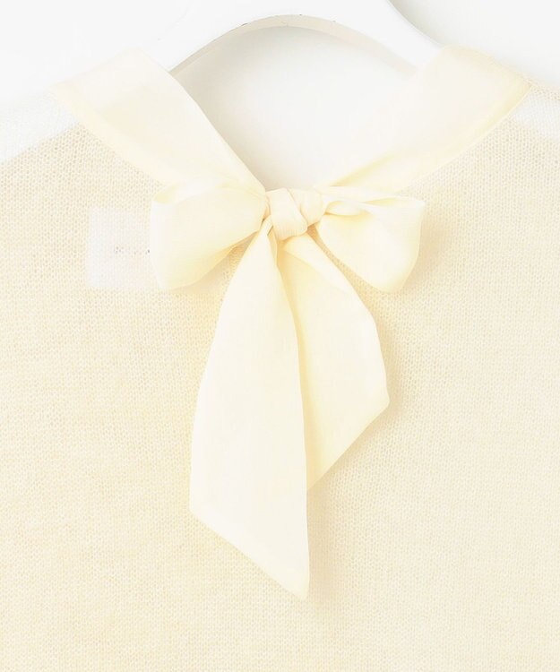 自由区 【カトリエムブーケ】Motif floral プルオーバーニット オフ