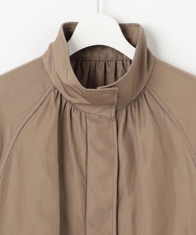 自由区 S 【カタログ掲載・洗える】ブライトメモリーツイル ブルゾン ダークモカ