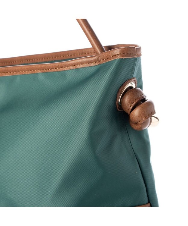 UNBILLION ペルケ perche / 1本手結びナイロントートバッグ グリーン