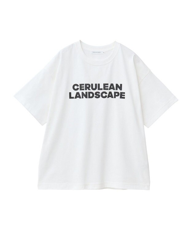 AMERICAN HOLIC BoldロゴプリントTシャツ Off White