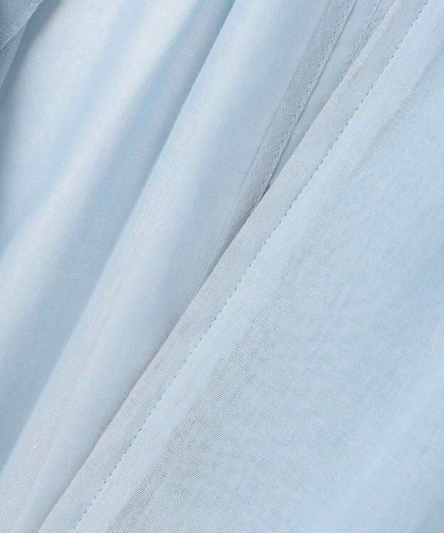 組曲 【先行予約】カラーボイル ブルゾン クラウディブルー系