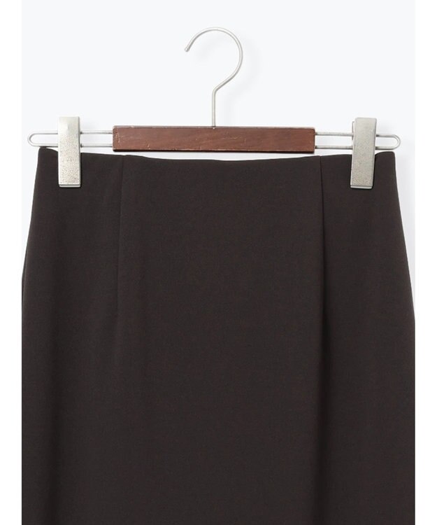 Te chichi ストレッチジョーゼットナロースカート《2026 spring catalog item》 チャコールグレー