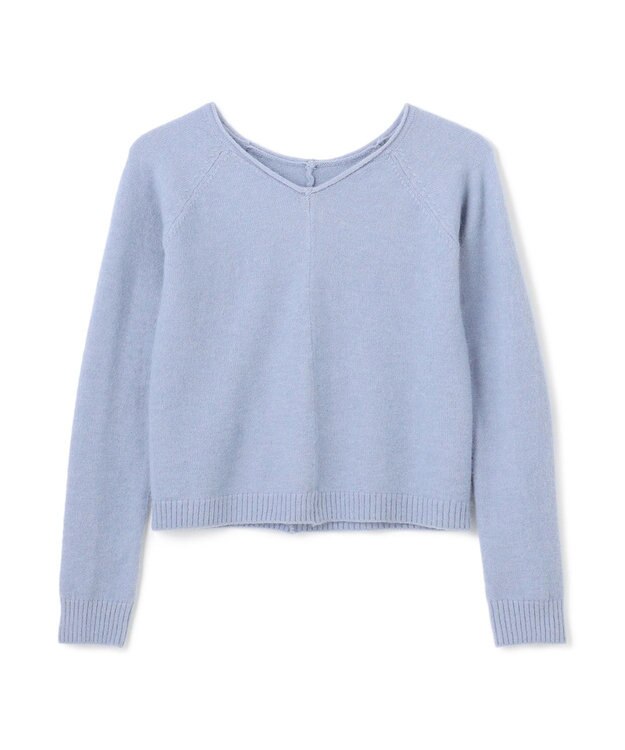 Chacott ジュニア ニットトップ スカイブルー