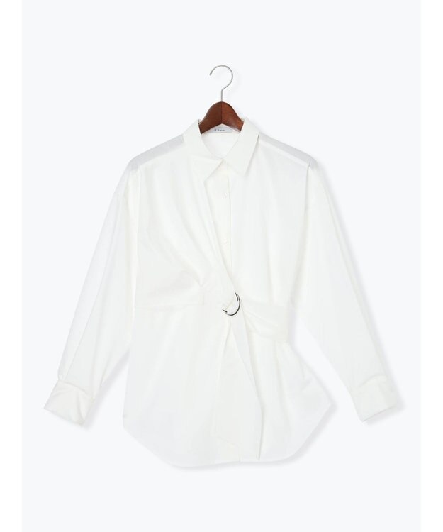 Te chichi Dカンデザインシャツ オフホワイト