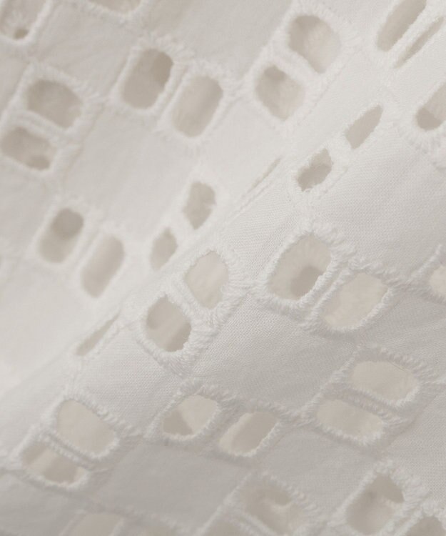 AMERICAN HOLIC 刺繍ショート半袖シャツ Off White