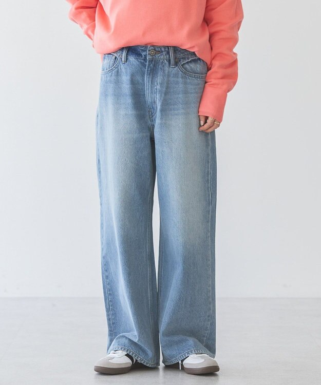 AMERICAN HOLIC ワイドデニム Light Indigo