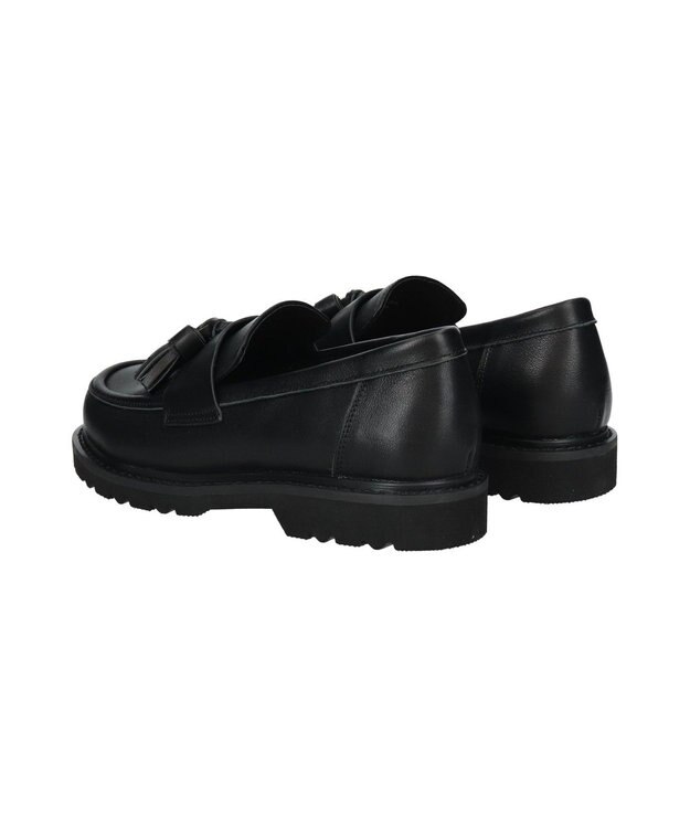 Bridget Birkin 【PARADIS COULEUR】オブリークトウタッセルローファー ブラック