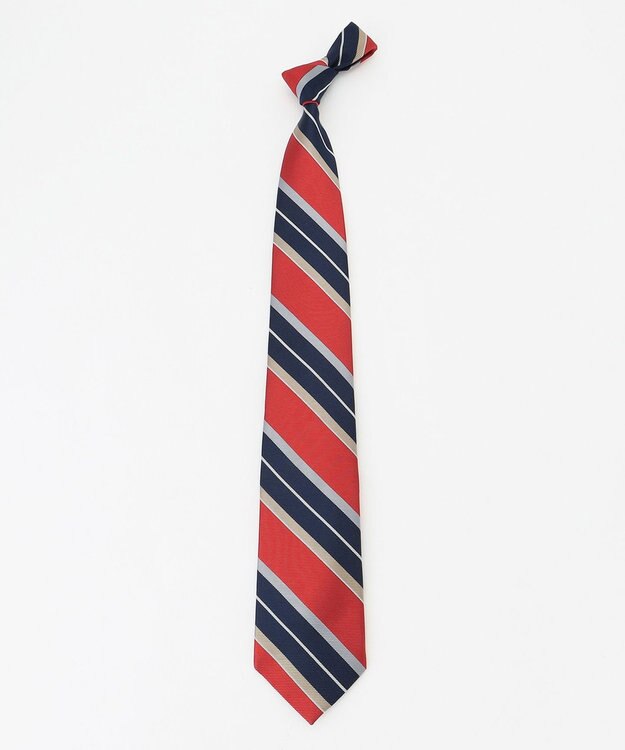 J.PRESS MEN シルクツイルストライプ ネクタイ ネイビー系2