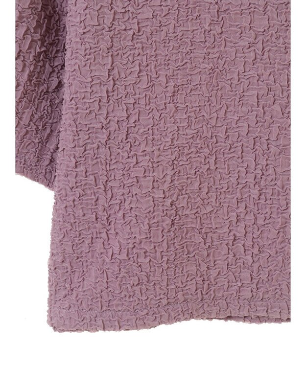 earth music&ecology ホイップ風ジャガードプルオーバー Pink