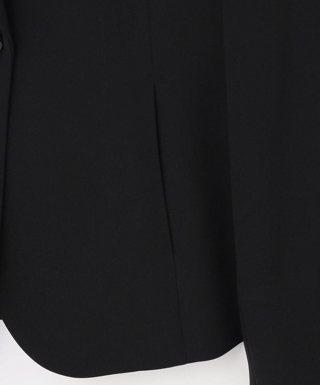 自由区 FORMAL 【ゆったりサイズも】テーラードジャケット ブラック系