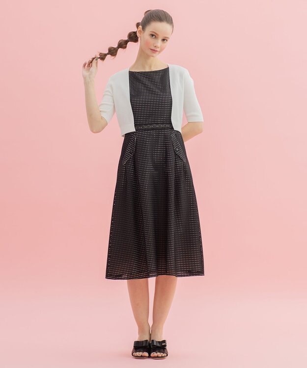 TOCCA 【洗える】QUATRE SAISONS ドレス ブラック系