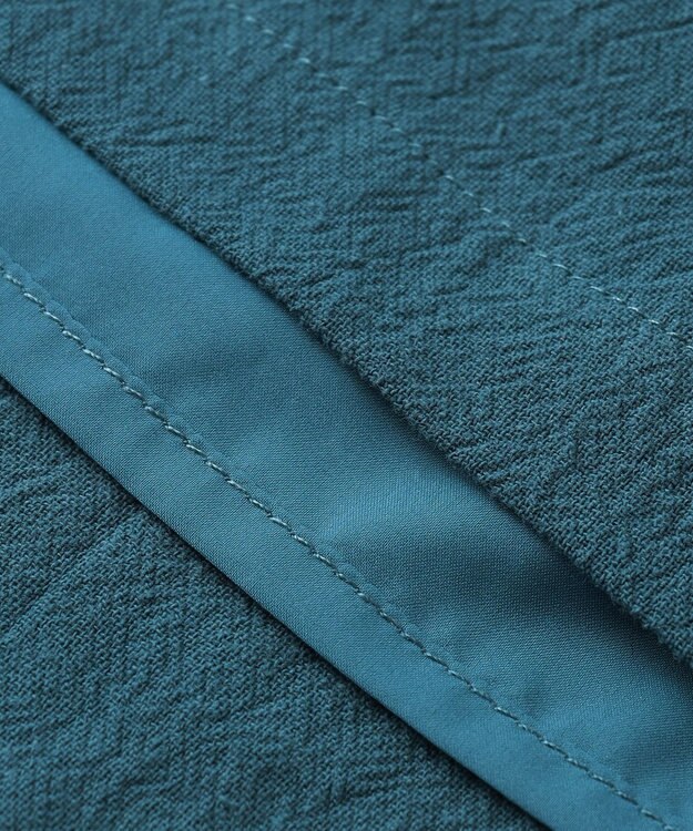 J.PRESS YORK STREET 【WOMEN】コットンワッシャーリラックス ワンピース ピーコックグリーン系