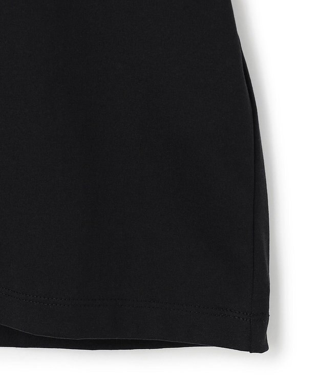 ICB クロップド ロゴTEE（フォトプリント） ブラック