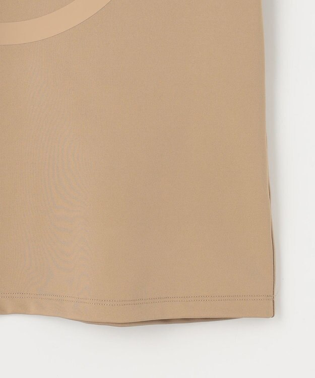 PW CIRCULUS 【UVカット / 吸水速乾 / 伸縮性抜群】【WOMEN】バックメッシュ切り替えモックT ゴルフウェア レディース ベージュ系