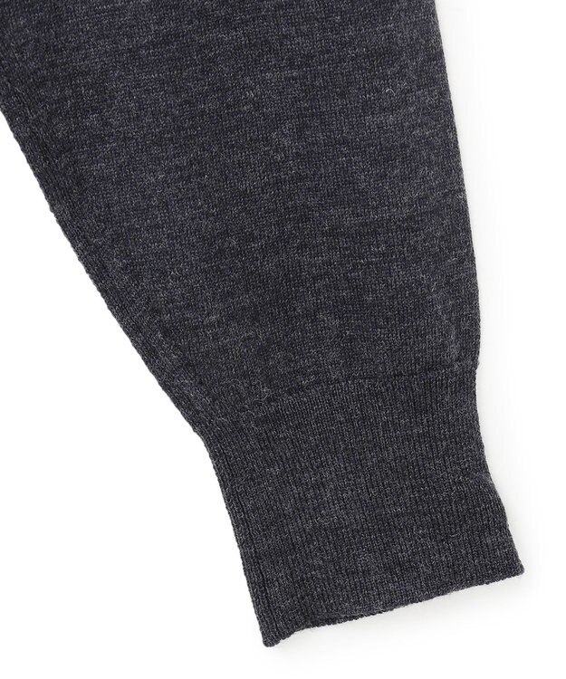 J.PRESS MEN 【WEB限定 / ジャケットインに最適】モックネック ニット グレー系