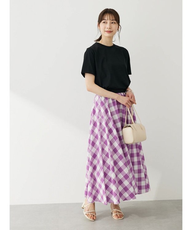 Green Parks 汗じみ防止クルーネックＴシャツ Off White