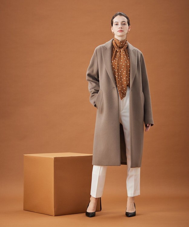 BEIGE， 【S-size】PASSY / チェスターコート Mocha