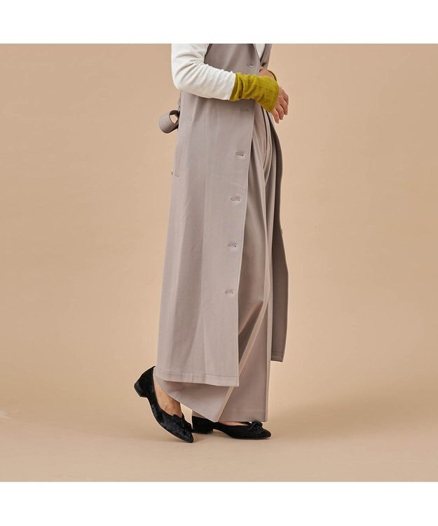 MODE ET JACOMO <carino>ベルベットリボンパンプス ブラック