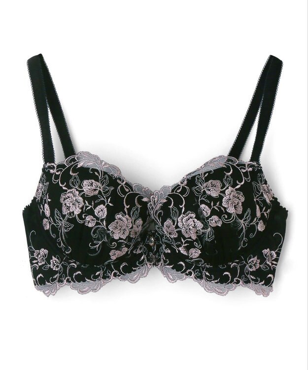 San-ai Resort（三愛水着楽園） 【エレガントコレクション2404】単品ブラEFGカップ  【northerly】 ブラック