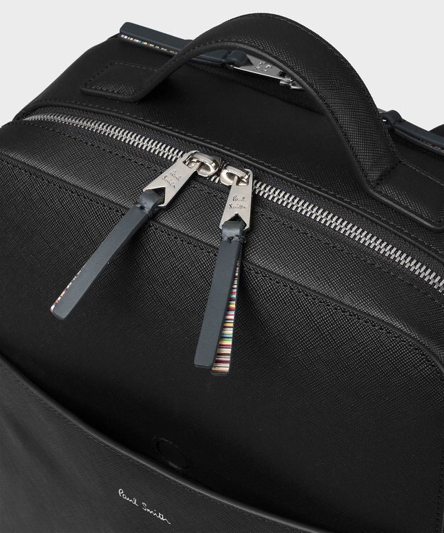 Paul Smith シグネチャーストライププラー リュック ブラック