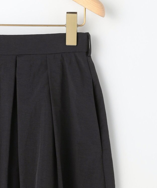 組曲 【先行予約】ライトファンクション  タックフレアスカート ブラック系