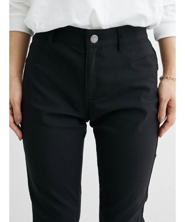 Green Parks ストレッチスキニーパンツ Black