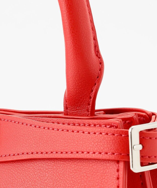 ICB 【2WAY】マイクロショルダー バッグ レッド系