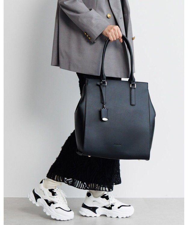 ACE BAGS & LUGGAGE 【PCケース付・A4収納】【雑誌掲載】Jewelna Rose OLバッグ エト トートバッグ 縦型 11932 ジュエルナローズ 通勤 ブラック