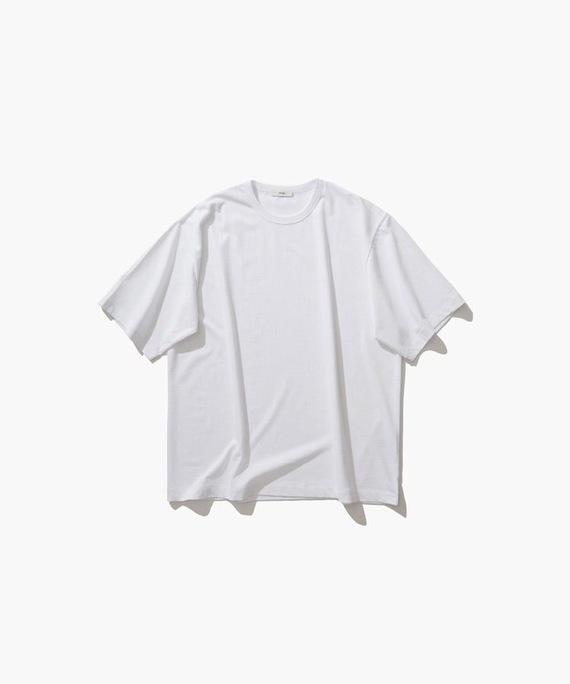 ATON DRY COTTON JERSEY | スタンダードＴシャツ - UNISEX WHITE